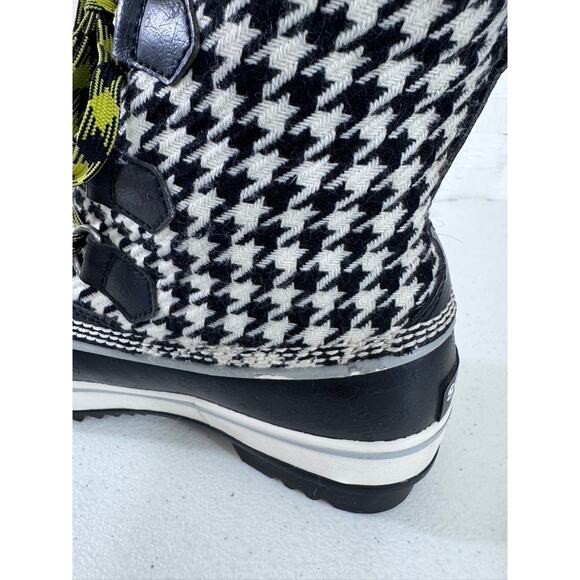 "SOREL" Tivoli, Women's Boots,Houndstooth Plaid, Winter, Waterproof, 7, SEE PICS - Picture 8 of 10